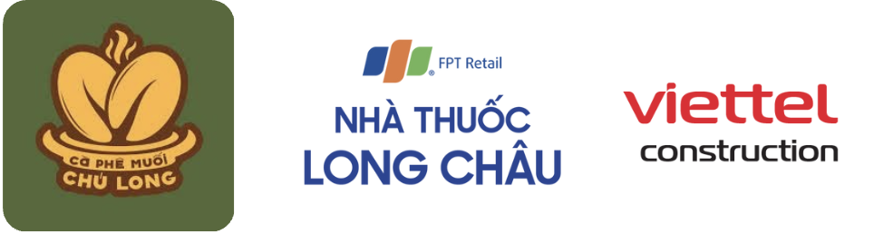 Cà phê muối Chú Long, Nhà thuốc Long Châu, Viettel Construction